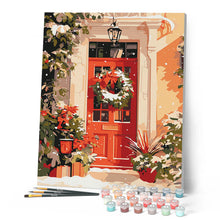 Load image into Gallery viewer, Festive Red Door