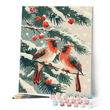 Load image into Gallery viewer, Winter Cardinals
