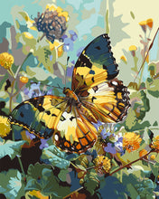 Load image into Gallery viewer, Paint by numbers kit for adults Janetta Forester Butterfly Figured&#39;Art UK