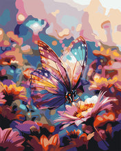 Load image into Gallery viewer, Paint by numbers kit for adults Foraging Butterfly Figured&#39;Art UK