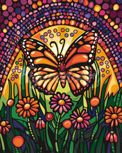 Load image into Gallery viewer, Paint by numbers kit for adults Mosaic Butterfly Figured&#39;Art UK