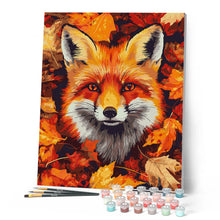 Load image into Gallery viewer, Fox in Autumn Leaves