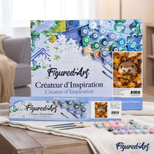 Load image into Gallery viewer, Hedgehog in Autumn Leaves