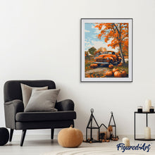 Load image into Gallery viewer, Vintage Truck in Autumn