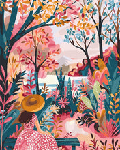 Load image into Gallery viewer, Paint by numbers kit for adults Colourful Autumn Garden Figured&#39;Art UK