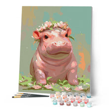 Load image into Gallery viewer, Baby Girl Hippo