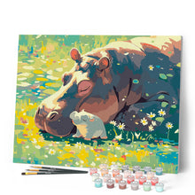 Load image into Gallery viewer, Baby Hippo and Mum