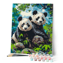 Load image into Gallery viewer, Giant Panda Twins