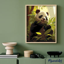 Load image into Gallery viewer, Panda Munching