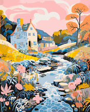 Load image into Gallery viewer, Paint by numbers kit for adults Brookside Villa Figured'Art UK