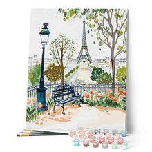 Load image into Gallery viewer, Watercolour Paris Garden