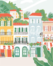 Load image into Gallery viewer, Paint by numbers kit for adults Pastel Facades Figured'Art UK