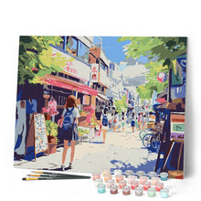 Load image into Gallery viewer, Japanese Neighbourhood Morning