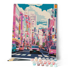Load image into Gallery viewer, Bustling Street of Japan