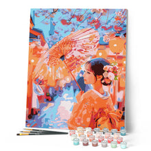 Load image into Gallery viewer, Kimono Girl on Sakura Street