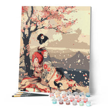 Load image into Gallery viewer, Vintage Sakura Lady