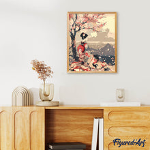 Load image into Gallery viewer, Vintage Sakura Lady