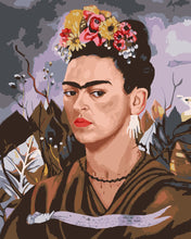 Load image into Gallery viewer, Frida - Self Portrait, Dedicated to Dr. Eloesser