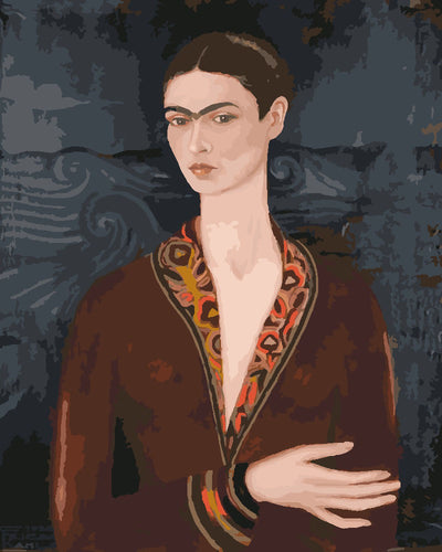Frida - Self Portrait in a Velvet Dress