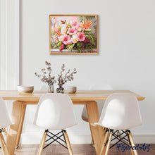 Load image into Gallery viewer, Hibiscus and Flamingo