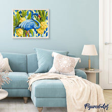 Load image into Gallery viewer, Blue Flamingo