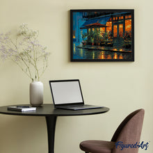 Load image into Gallery viewer, Rainy Cafe Corner