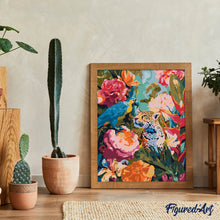 Load image into Gallery viewer, Parrot and Leopard