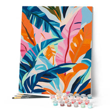 Load image into Gallery viewer, Colourful Banana Leaves