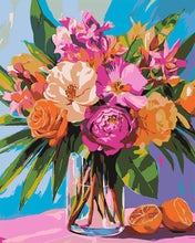 Load image into Gallery viewer, Paint by numbers kit for adults Bright Bouquet Figured'Art UK