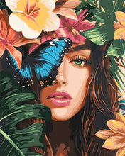 Load image into Gallery viewer, Paint by numbers kit for adults Tropical Beauty Figured'Art UK