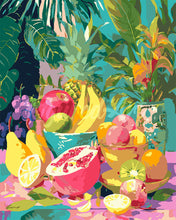 Load image into Gallery viewer, Paint by numbers kit for adults Tropical Fruit Table Figured'Art UK