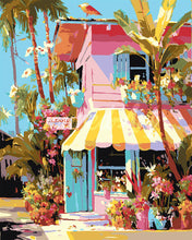 Load image into Gallery viewer, Paint by numbers kit for adults Tropical Florist Figured'Art UK