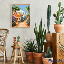 Load image into Gallery viewer, Tropical Hillside Town