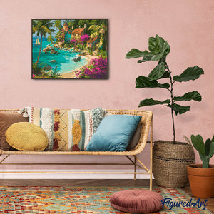 Tropical Seaside Village