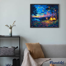 Load image into Gallery viewer, Starlit Camping Night