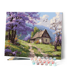 Load image into Gallery viewer, Cottage on Jacaranda Way