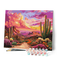 Load image into Gallery viewer, Cactus Valley at Sunset