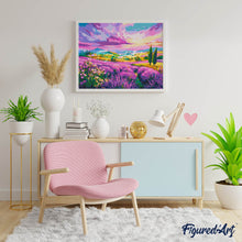 Load image into Gallery viewer, Lavender Hills at Sunset