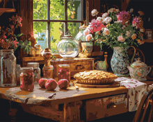 Load image into Gallery viewer, Paint by numbers kit for adults Homemade Apple Pie Figured&#39;Art UK