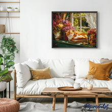 Load image into Gallery viewer, Cosy Window with Cat