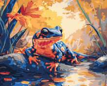 Load image into Gallery viewer, Paint by numbers kit for adults Moody Salamander Figured'Art UK