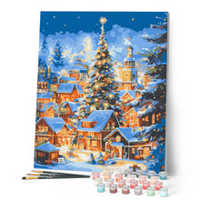 Load image into Gallery viewer, Sparkling Christmas Village