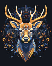 Load image into Gallery viewer, Paint by numbers kit for adults Majestic Reindeer Figured&#39;Art UK
