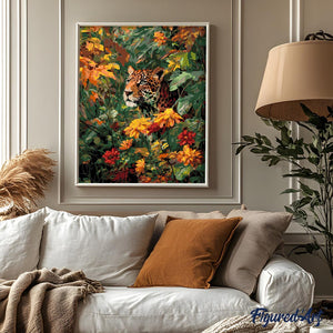 Leopard in Autumn