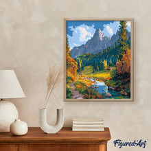 Load image into Gallery viewer, Autumn Stream in Alps