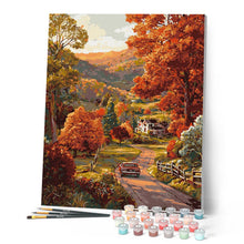Load image into Gallery viewer, Country Road in Autumn