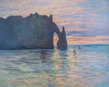 Load image into Gallery viewer, Paint by numbers kit for adults The Cliff, Étretat, Sunset - Monet Figured'Art UK