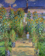 Load image into Gallery viewer, Paint by numbers kit for adults The Artist's Garden at Vétheuil - Monet Figured'Art UK