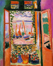 Load image into Gallery viewer, Paint by numbers kit for adults The Open Window - Matisse Figured'Art UK