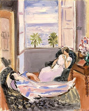 Load image into Gallery viewer, Paint by numbers kit for adults Interior with Two Figures, Open Window - Matisse Figured'Art UK